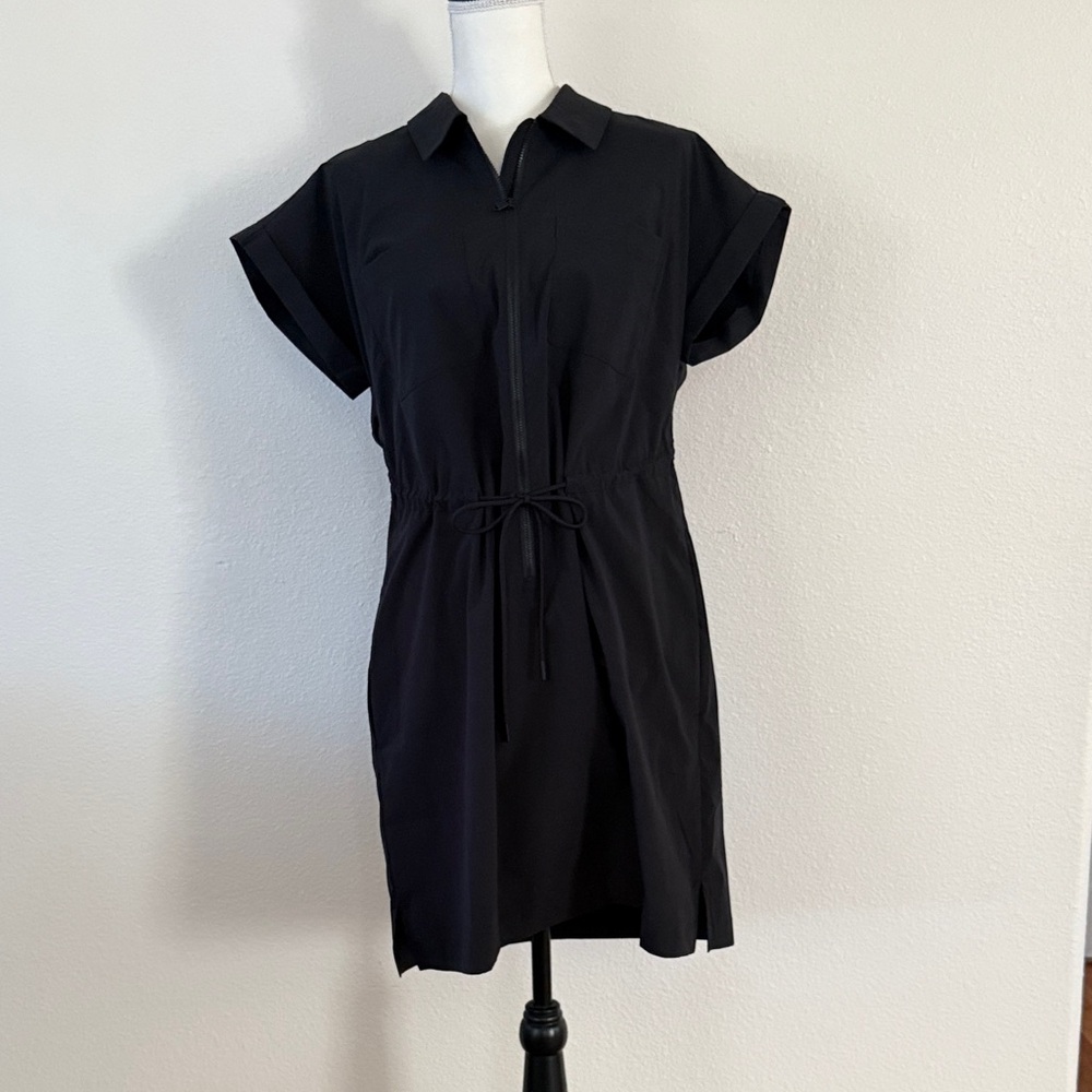 Athleta Women’s Topspin Dress Black Size M